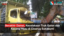 Berakhir Damai, Kecelakaan Truk Galon dan Kacang Hijau di Cicurug Sukabumi