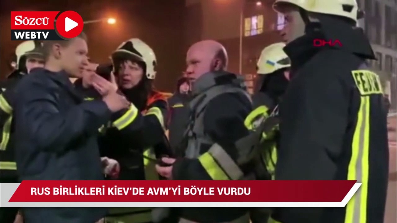 Rus birlikleri, Kiev'de AVM'yi vurdu
