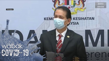 COVID-19: 1,032 kes baharu, lapan kes kematian dilaporkan