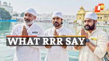 RRR Release: Baahubali Director Rajamouli Visits Golden Temple With Ram Charan And Jr NTR