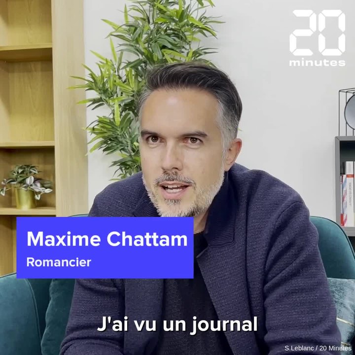 Le jour où Maxime Chattam a découvert « 20 Minutes »