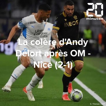 Ligue 1: La colère d'Andy Delort contre l'arbitrage après OM - Nice (2-1)