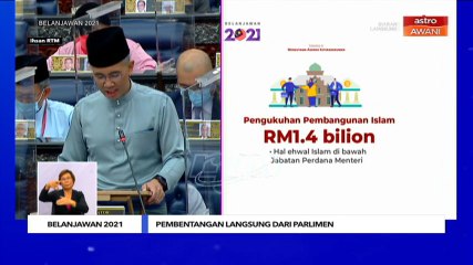 Belanjawan 2021: Memartabatkan Syiar Islam