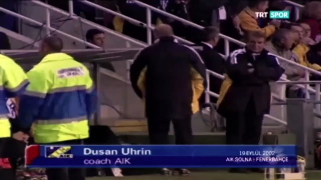 AIK Stockholm 3-3 Fenerbahçe [HD] 19.09.2002 - 2002-2003 UEFA Cup 1st Round 1st Leg