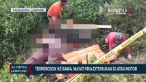 Mayat Pria Ditemukan di Atas Motor, Diduga Terperosok ke Rawa