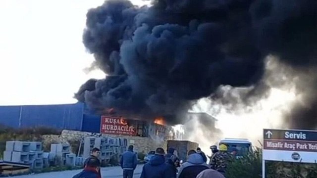 Isınmak için ateş yakmışlardı