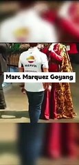 Marc Marquez joget dangdut