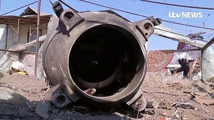 Kyiv food warehouse attacked by Russian missile