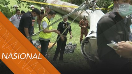 Nahas helikopter Taman Melawati: Reaksi Penyiasat Insiden