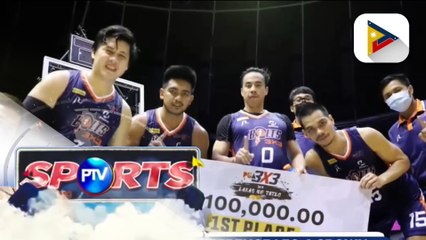 PBA 3x3 second conference Leg 4 crown inangkin ng Meralco