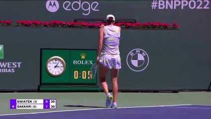 Indian Wells - Swiatek sacrée à Indian Wells