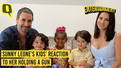 Here's How Sunny's Kids Reacted After Watching 'Anamika' Trailer