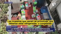 ¡Exclusivo! Morgue en estado de descomposición y miles de casos judiciales sin resolver