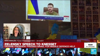 Time for Israel to scrap neutrality and back Ukraine, Zelensky tells Knesset