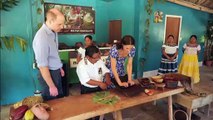 Prince William and Kate Middleton Make Chocolate in Belize as Caribbean Tour Tension Eases