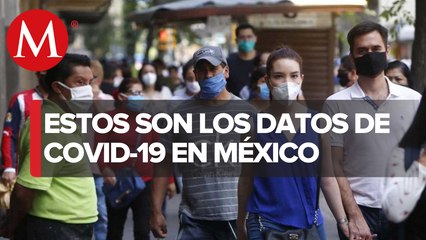 México suma 20 nuevas muertes por covid y 901 casos en 24 horas