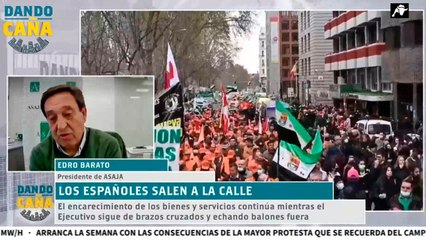 Pedro Barato, presidente de ASAJA: 'No nos metemos en la guerra de cifras porque la delegación del Gobierno ya sabemos a quien sirve'
