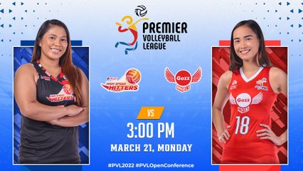 2022 PVL OPEN CONFERENCE | PLDT POWER HITTERS vs PETRO GAZZ ANGELS | MARCH 21, 2022