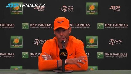 Indian Wells - Nadal : "Quand j'essaie de respirer, c'est douloureux et très inconfortable"