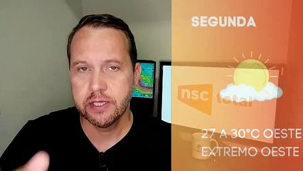 Segunda-feira começa com 7ºC em SC e máxima pode chegar a 30ºC