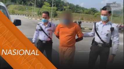 Lelaki pandu arus sebabkan kemalangan direman tiga hari