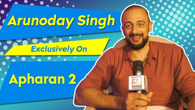 Arunoday Singh On His Role And Co-Starts | Apharan Season 2 | Exclusive Interview