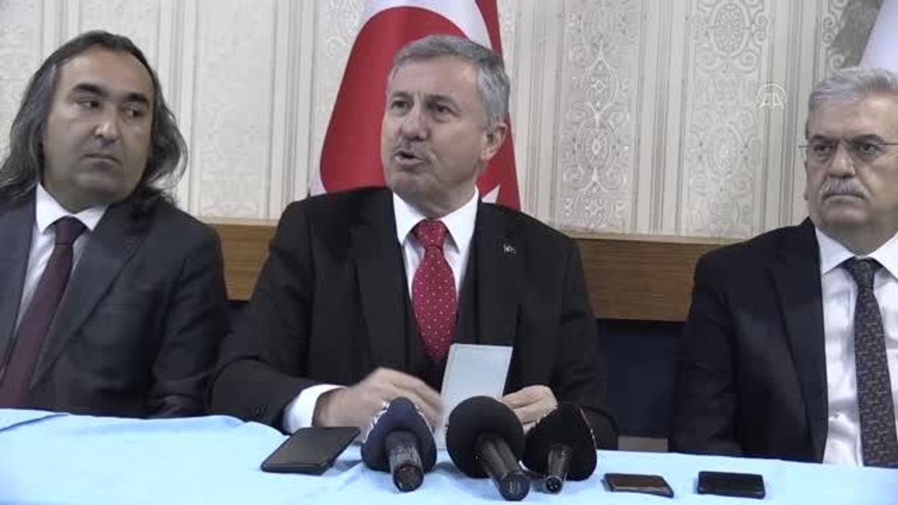 Gelecek Partisi Genel Başkan Yardımcısı Özdağ, gazetecilerle bir araya geldi
