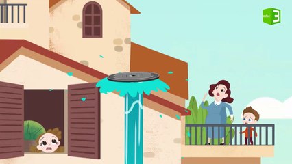 فيضان النهر يغرق المدينة والسبب..