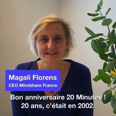 20 ans de 20 Minutes - Le regard de... Magali Florens