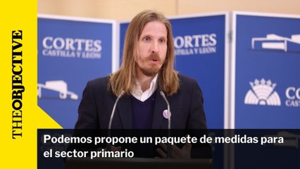 Podemos propone un paquete de medidas para el sector primario