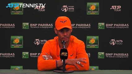 Indian Wells - Nadal : "Quand j'essaie de respirer, c'est douloureux et très inconfortable"