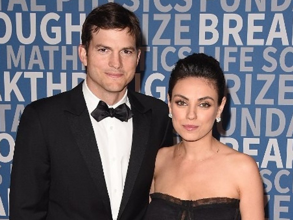 Präsident Selenskyj dankt Mila Kunis und Ashton Kutcher für Spenden