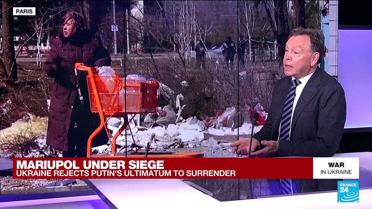 'War crime': Hundreds of thousands of civilians trapped inside Mariupol