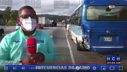 ¡Macanazo! Un herido, deja aparatosa colisión en salida al norte de la capital