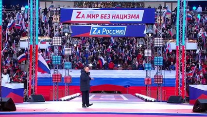 Putin's full speech March 18, 2022 on the 8th anniversary of the reunification of Crimea with Russia