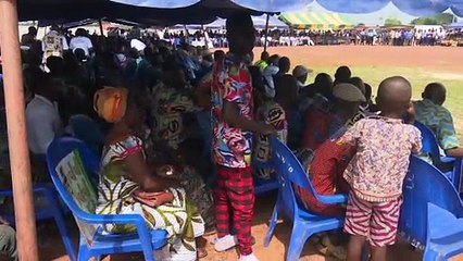 Guibéroua : les ministres Amédé Kouakou et Belmonde Dogo prônent la cohésion sociale auprès des populations