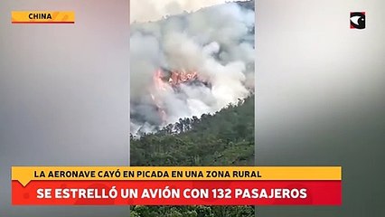 Se estrelló un avión con 132 pasajeros