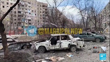 Guerre en Ukraine : au 26e jour de guerre,  Marioupol, ville fantôme