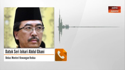 Kerajaan tidak boleh lari terlibat dasar ekonomi negara - Johari