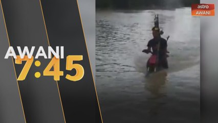 Motosikal diubahsuai untuk kegunaan ketika banjir