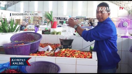 Harga Bahan Pokok di Pasar Batuah Banjarbaru Belum Stabil, Cabai Rawit Naik Hingga Rp.80.000/Kg