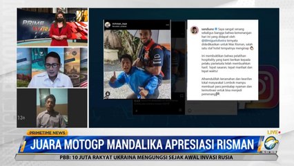 Juara MotoGP Mandalika Apresiasi Risman