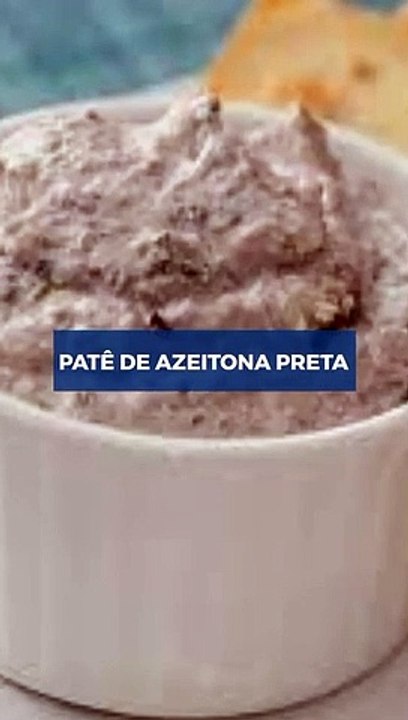 PATÊ DE AZEITONA PRETA #Shorts