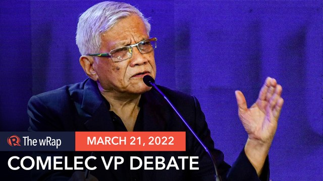 In vice presidential debate, it's Walden Bello vs Comelec