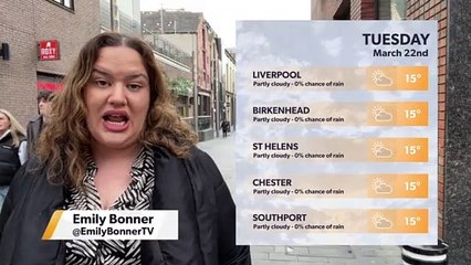 Daily Weather Report for Liverpool 21 March