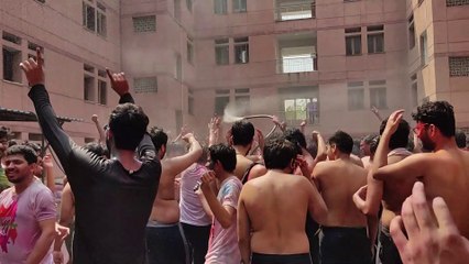 CRAZY HOLI celebration at IIT DELHI | Vlog