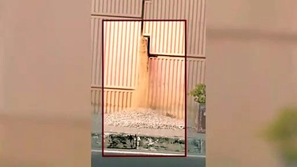 जगतपुरा पुलिया के पैनल से धीरे-धीरे खिसक रही 'जमीन’