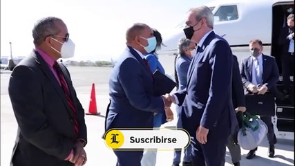 Abinader ya está en Costa Rica para cumbre de presidentes