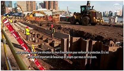 Menacée par la montée des eaux, New York se protège derrière un mur