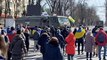 Ukraine : des manifestants dispersés par des tirs des forces russes à Kherson